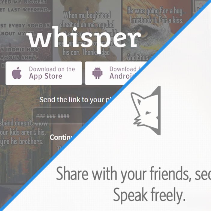 5 cosas que aprendí sobre Secret y Whisper (2 apps para expresarse anónimamente)