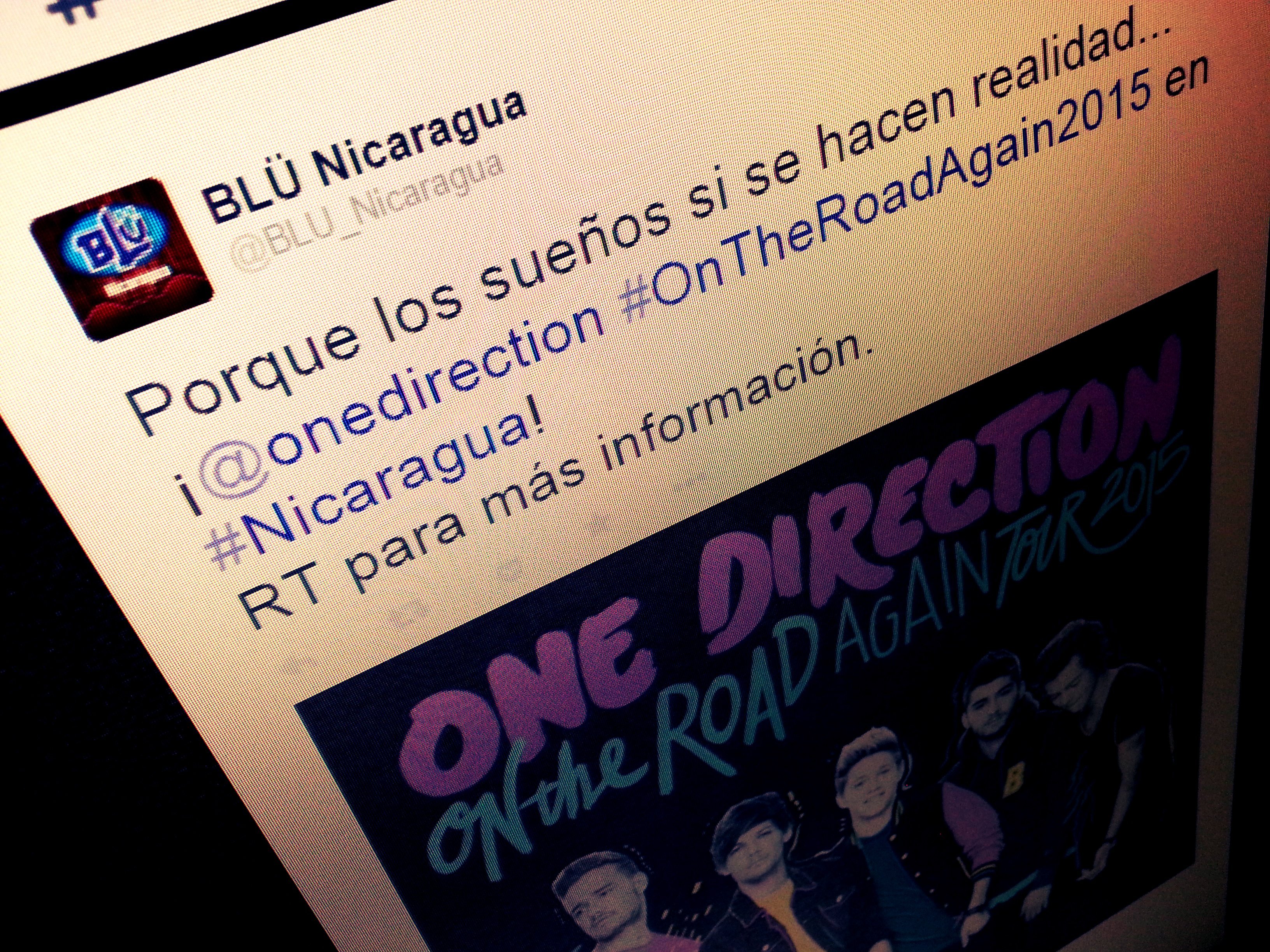 Confirmado: One Direction viene a Nicaragua