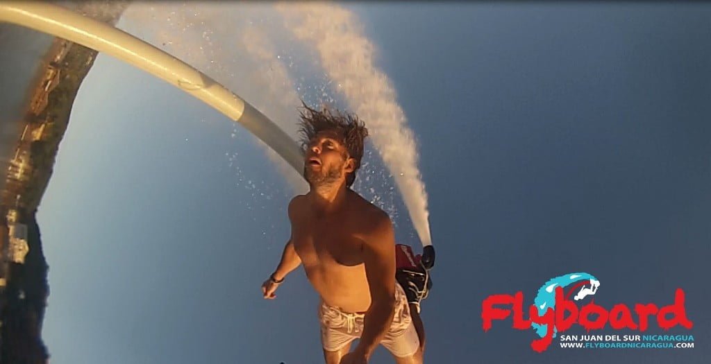 Flyboard en San Juan del Sur, por si querías volar