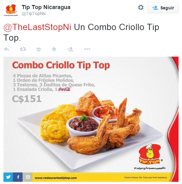 Tip Top Nicaragua en Twitter_ _@TheLastStopNi Un Combo Criollo Tip Top. http___t.co_vDiAIIWBqn_ - Google Chrome 2015-06-10 21.25.14