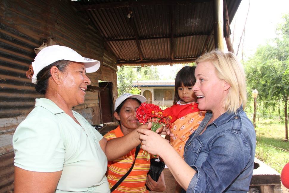 Oe Nicaragua, Patricia Arquette te dejó saludos y algo sobre inodoros