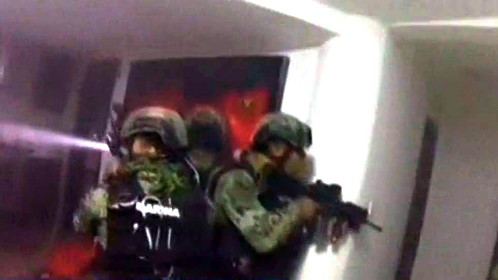 El video de 15 mins de operación «Cisne Negro» (captura del Chapo). Call of Duty se quedó chiquito