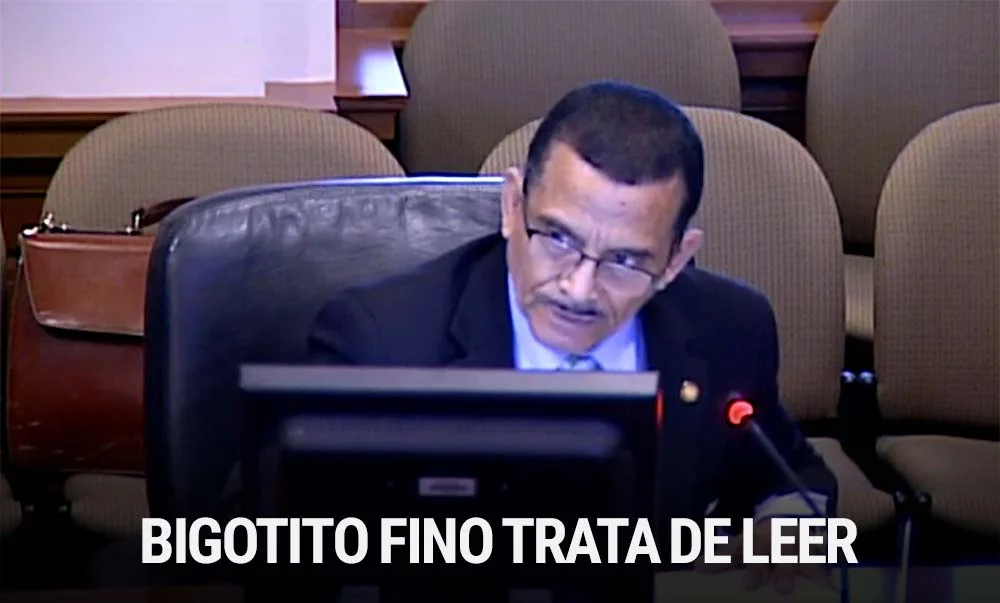 Bigotito Fino trata de defender a Masacrín (el resumen de la sesión en la OEA)