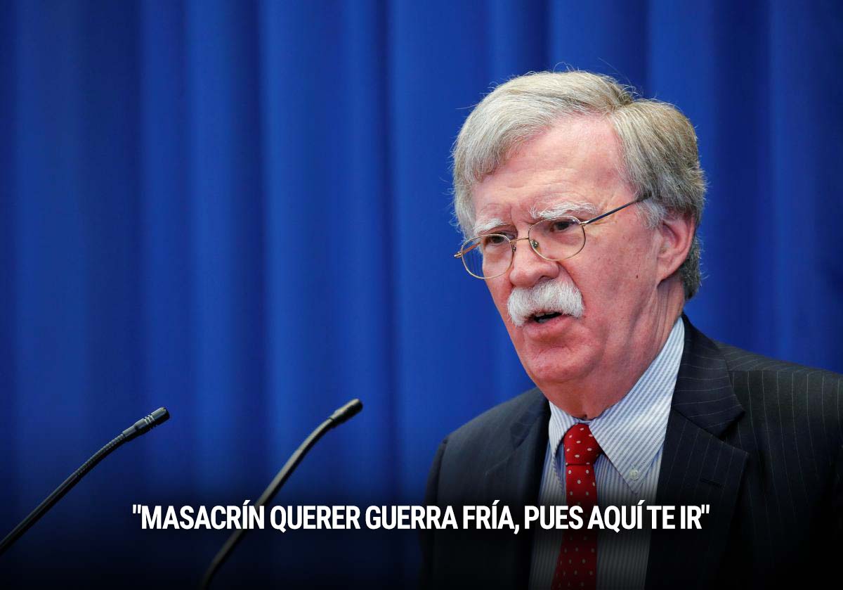 Todo lo que no necesitas saber sobre el mensaje de John Bolton a Nicaragua