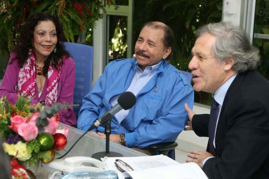 Luis Almagro y Daniel Ortega