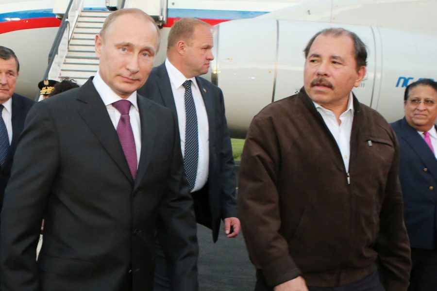 Putin y Daniel Ortega