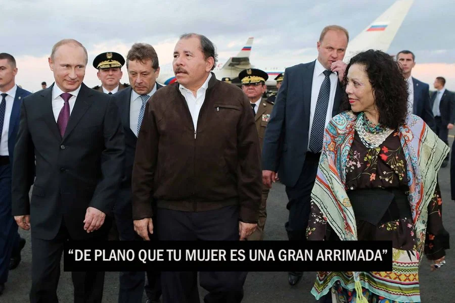 daniel ortega putin rosario murillo