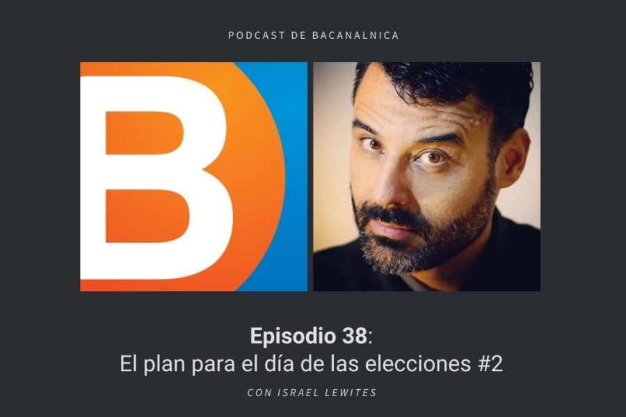 Episodio 38 del podcast de Bacanalnica, con Israel Lewites