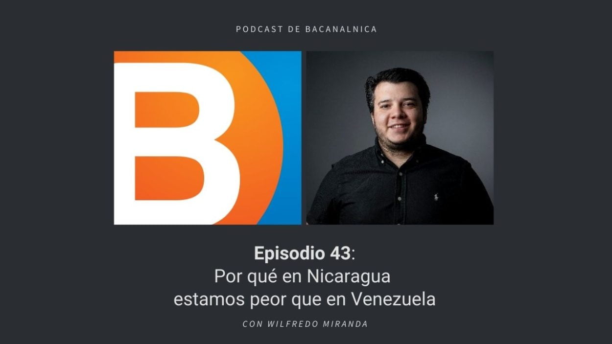 Episodio 43 del podcast de Bacanalnica, con Wilfredo Miranda