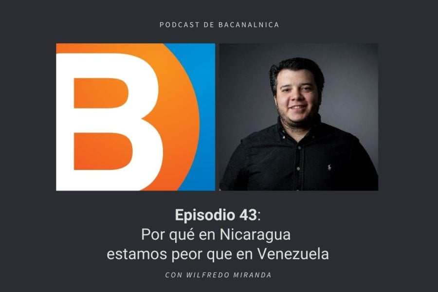 Episodio 43 del podcast de Bacanalnica, con Wilfredo Miranda