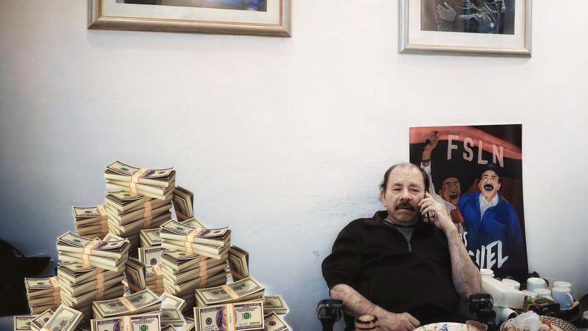 Daniel Ortega descubre la cura al lavado de dinero (pero solo sirve en Nicaragua)