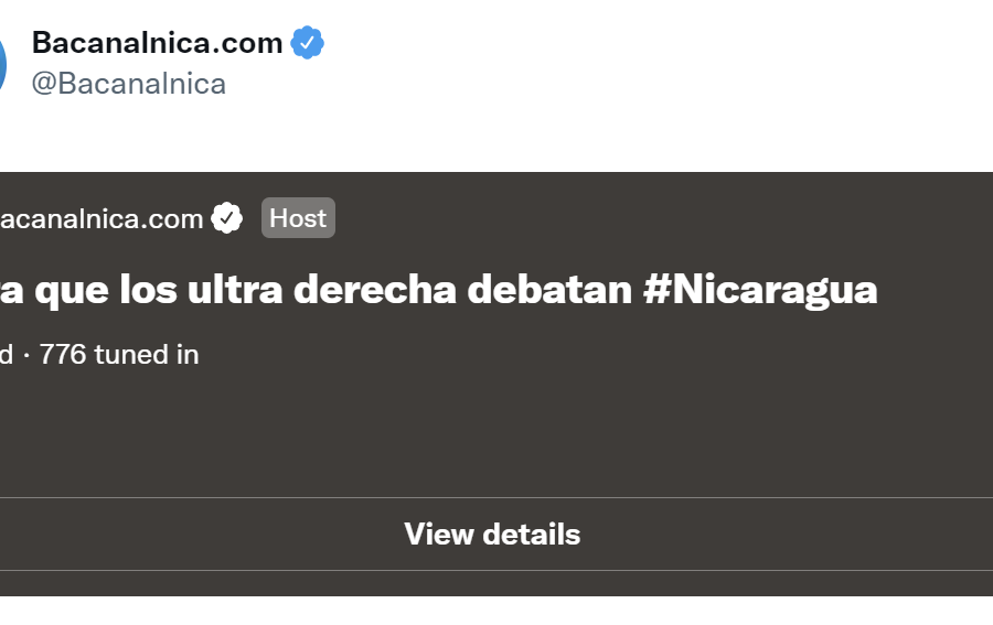 Quise hacer un debate con los «ultra-derecha» de Nicaragua y ésto fue lo que pasó