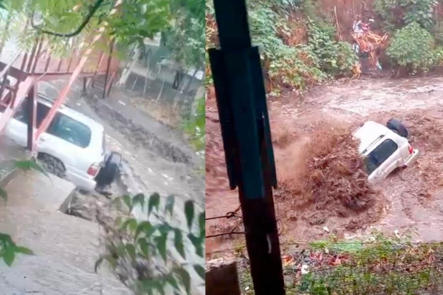 Trending Nicaragua: Hombre y su camioneta son arrastrados por lluvias torrenciales