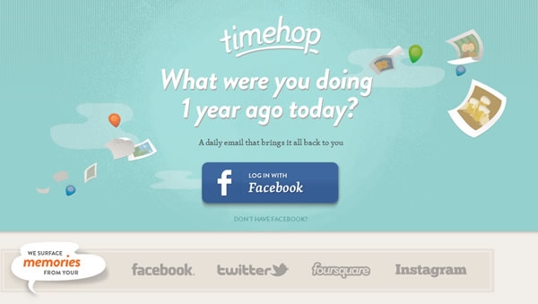 Mirá lo hiciste hoy hace 1 año en Facebook, Twitter, Foursquare e Instagram